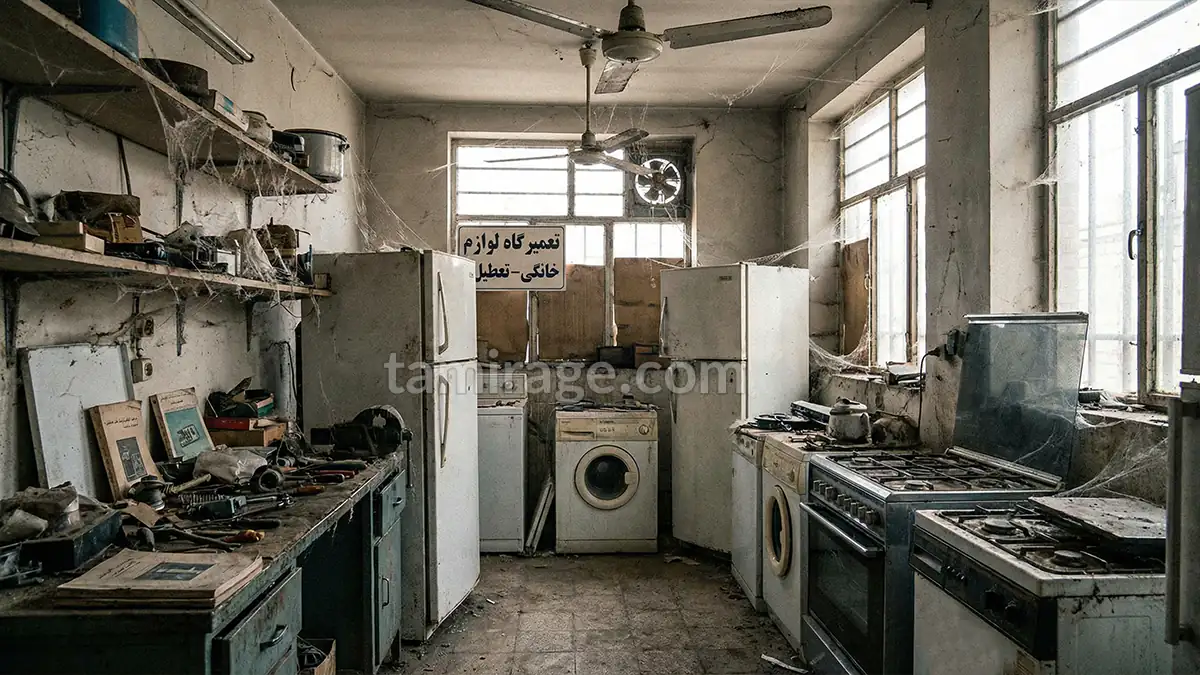 چرا تعمیرکاران لوازم خانگی مشتری ندارند؟